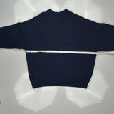 Unbranded Blank Sweatshirt - XL Navy Cotton