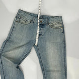 Antik Denim Boot Cut Jeans - 32W UK 12 Light Wash Cotton