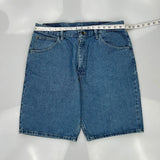Wrangler Denim Shorts - 34W 10L Blue Cotton