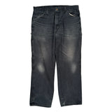 Dickies Carpenter Trousers - 33W 30L Black Cotton