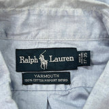 Ralph Lauren Shirt - XL Blue Cotton