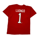 Canada Nike T-Shirt - Large Red Cotton