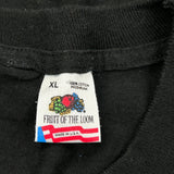 Fruit Of The Loom T-Shirt - XL Black Cotton