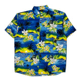 Lowes Floral Hawaiian Shirt - XL Multicoloured Polyester
