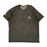 Carhartt T-Shirt - XL Grey Cotton