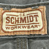 Schmidt Carpenter Shorts - 36W 10L Gray Cotton