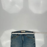 Levis Regular Fit Jeans - 34W 30L Blue Denim