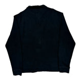 Polo By Ralph Lauren 1/4 Zip - Large Black Cotton
