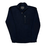 Nautica 1/4 Zip - XL Navy Cotton