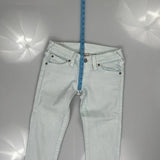 True Religion Skinny Jeans - 28W UK 6 Light Wash Cotton