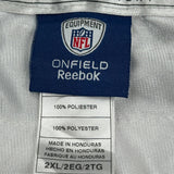 Seattle Seahawks Reebok Nfl Football Jersey - 2XL White Polyester