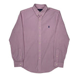 Ralph Lauren Slim Fit Shirt - Medium Pink Cotton