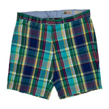 Ralph Lauren Checked Shorts - 34W 9L Multicoloured Cotton