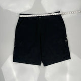 Wrangler Cargo Shorts - 37W 11L Black Cotton