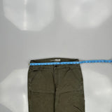 Carhartt Double Knee Carpenter Pants - 31W 34L Green Cotton