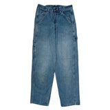 Unbranded Carpenter Jeans - 30W 32L Blue Cotton