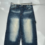 Unbranded Carpenter Jeans - 34W 28L Light Wash Denim