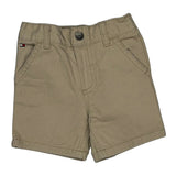 Age 3-6 Months Tommy Hilfiger Chino Shorts - 3XS Beige Cotton
