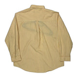 Chaps Ralph Lauren Striped Shirt - XL Yellow Cotton