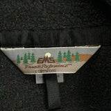 Made In USA Eastern Mountain Sports Fleece - Large Black Polyester