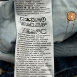 501 Levis Jeans - 36W 30L Blue Cotton