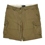 Polo By Ralph Lauren Cargo Shorts - 40W 11L Khaki Cotton