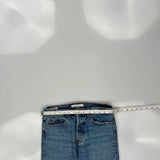 501 Levis Jeans - 28W US 4 Blue Cotton