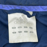 Adidas Windbreaker - XL Blue Polyester