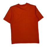Carhartt T-Shirt - Small Orange Cotton