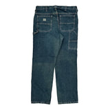 Lee Carpenter Jeans - 34W 32L Blue Cotton Blend