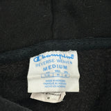 Champion Hoodie - Medium Black Cotton