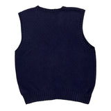 Polo By Ralph Lauren Sweater Vest - XL Navy Cotton