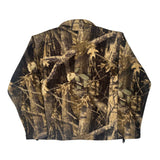 Interchange Columbia Camo Fleece Jacket - Large Camo Polyester
