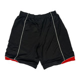 Athletic Starter Sport Shorts - Large Black Polyester