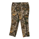 Realtree Camo Cargo Trousers - 38W UK 16 Khaki Cotton Blend