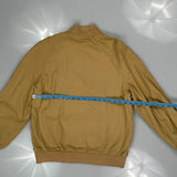 Unbranded Bomber Jacket - Small Beige Polyester