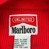 Marlboro Long Sleeve T-Shirt - XL Red Cotton