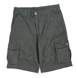 Levis Cargo Shorts - 36W 11L Black Cotton