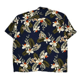 Unbranded Floral Hawaiian Shirt - 3XL Multicoloured Cotton