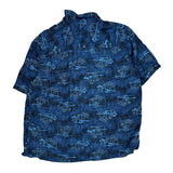 George Hawaiian Shirt - Large Blue Viscose
