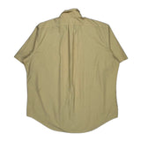 Ralph Lauren Short Sleeve Shirt - 2XL Yellow Cotton