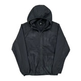 Reebok Fleece Jacket - Large Black Polyester