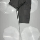 Off The Grid Shorts - 34W 10L Gray Cotton