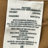 Dickies Carpenter Shorts - 38W 11L Brown Cotton Blend