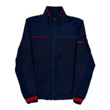 Tommy Hilfiger Track Jacket - Medium Red Cotton