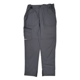 Carhartt Cargo Track Pants - Large Gray Polyester