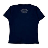 Mankato, Mn Harley Davidson T-Shirt - Medium Blue Cotton