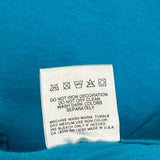 Fruit Of The Loom Single Stitch T-Shirt - Large Blue Cotton