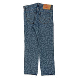 501 Levis Jeans - 32W 30L Blue Cotton