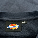 Dickies Sweatshirt - Large Navy Cotton
